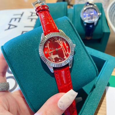 China Fashion\classic\belt explosion\business quartz new soft simple watch three needles sports 2022 precise timing new lady for sale