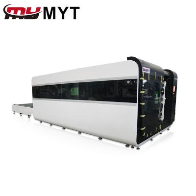 China Laser CUT interchange working table fiber laser cutting machine for 10mm thickness stainless plate for sale