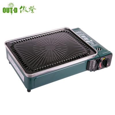 China Easily Assembled Portable S/S Tube Burner Gas Barbecue Grill Stoves for sale