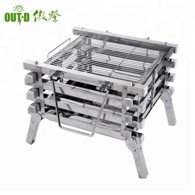 China Stainless Steel Folding Stove For Picnic BBQ Camp Hiking for sale