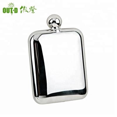 China Mini Wine Holder Metal Whiskey Hip Flask for sale