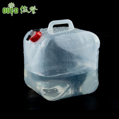 China Outdoor / Camping / Outdoor Folding 19L Camping Water Storage Rising Bags Container / Water Carrier for sale