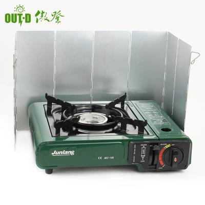 China Foldable. Portable Outdoor Aluminum Collapsible Camping Stove Screens Windshield For BBQ for sale