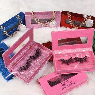 China Lashes Cotton Strip 3d Cotton Lashes Private Label Thick Russian Vegan 5d Fluffy Mink False Luxury False Eyelashes for sale