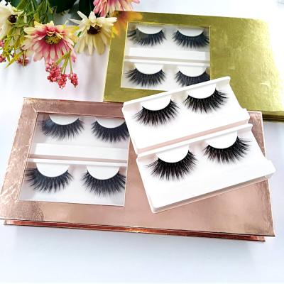 China Custom Cruelty Free Mink Eyelash Fluffy 16MM 25MM Lashes 100% Thick 30MM Packing 3D Mink Eyelashes for sale