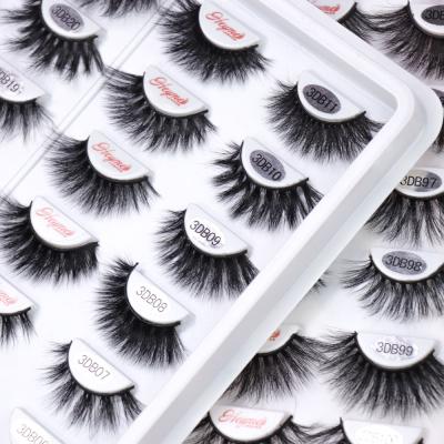 China 25-30 Factory Style 3d Periods Faux Mink Lashes Wholesale Dramatic Light Soft Synthetic Biodegradable Fiber Eyelash for sale