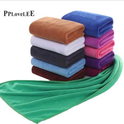 China PPLOVELEE Hot Sales Hotel Viable Quick Dry Micro Fiber Coral Fleece Towel for sale