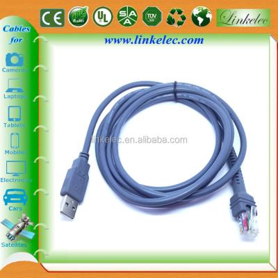 China Scanner USB Cable For Motorola Symbol LS2208 LS3408 LS1203 LS7708 Barcode Scanner Cable New for sale