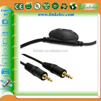 China Good Quality DVD Player High Speed ​​3.5mm Audio Cable With Volume Control for sale