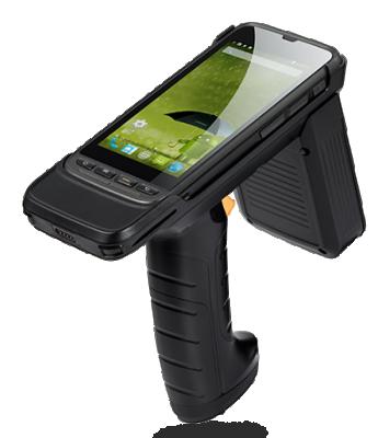 China Handheld Computer i50 UHF RFID Reader Barcode Reader PDA Reader For Inventory for sale