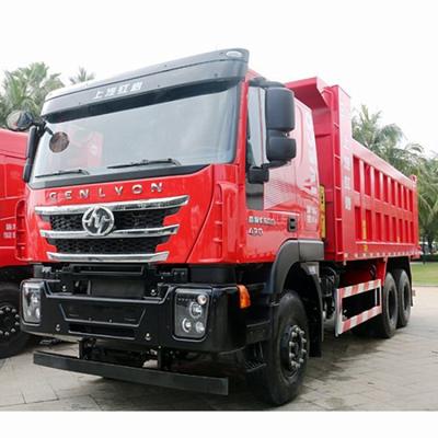 China China Used Dump Truck Kingkan 6x4 Second Hand Dump Truck > 8L for sale