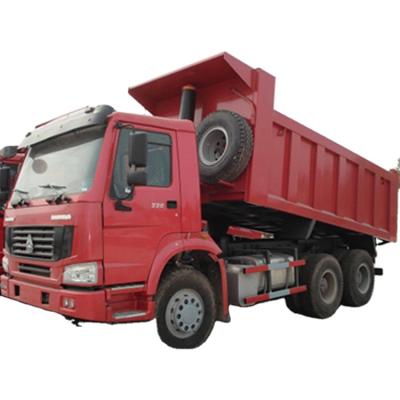 China Popular 6x4 SINOTRUK HOWO Used Dump Tipper Truck For Sale > 8L for sale