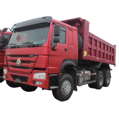 China 336HP Heavy Duty Truck Sinotruk Howo 6x4 Dump Truck For Sale 5200x2300x1500mm for sale