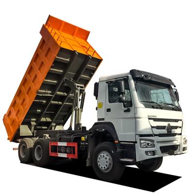 China Brand New Sinotruk Howo 25 Ton 6x4 Tipper Truck 371HP 10 Rider Tipper Truck 6 in 4 Dumper 5400x2300x1400mm for sale