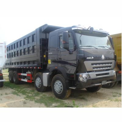 China Sinotruk Howo A7 40T 12 Wheeler 8x4 Dump Truck Heavy Duty Truck 11316X2500X3484 for sale