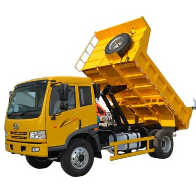 China FAW 4X2 Small Dump Truck Dumper Tipper Truck For Sale 6 - 8L for sale