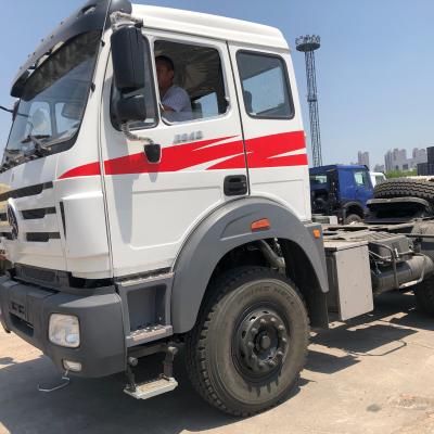 China Brand New Beiben 6x4 Tractor 420hp Head LHD Tractor Truck For Sale 7180x2490x3180mm for sale