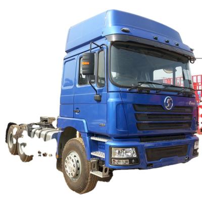 China New Model Shamcan 6X4 Tractor Trailer Head Truck For Sale 6600X2490X3625 for sale