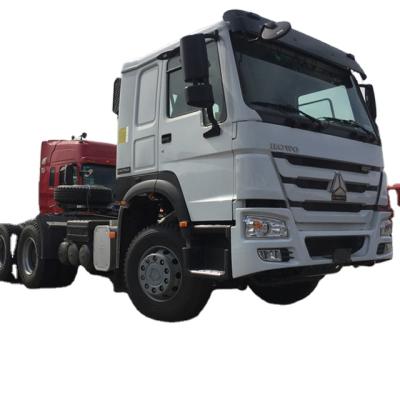 China Best Saling China 351 - 450hp Euro 2 Head Tractor Truck With Good Price 7178*2496*3760mm for sale