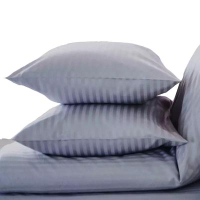 China Anti-Static Luxury Cotton Bed Striped Pillowcase for sale