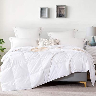 China 100% Cotton Home Light Weight White Color Hypoallergenic Duvet Comforter for sale