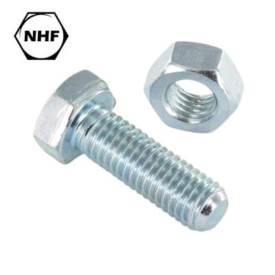 China General Industry ASTM A394 TYPE 0 / TYPE 1 HEX HEAD TURN BOLTS Torque Limiting Black / Zinc / HDG Stainless Steel Hardware Tools for sale