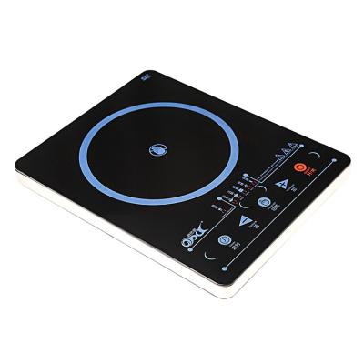 China Hotel 2000w Low Fire Cooking Electric Cooker Intense Single Induction Touchpad Burner Commercial Infrared Cooker for sale