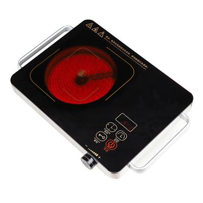 China Hotel Good Price Thin Portable Touch Control Infrared Cooker Single Hot Plate 1300w Electric Infrared Cooker for sale