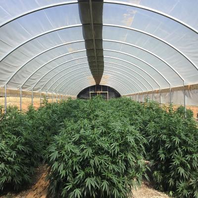 China GT Stable Structure Easily Gathered Blackout China 30 x 120 Feet Automatic Light Greenhouse Deprivation Greenhouse for sale