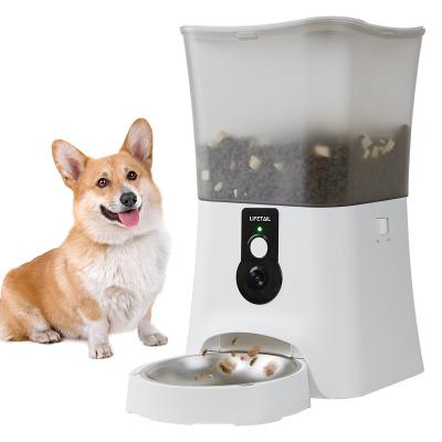 China Auto Automatic Pet Feeder with Removable and Washable 5L Smart Pet Storage Feeder for Dogs Cats for sale