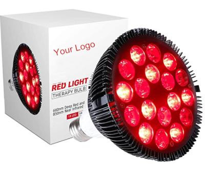 Chine lumière de thérapie des ampoules 660nm 850nm LED de thérapie de la lumière 54W rouge pour le rajeunissement de peau à vendre