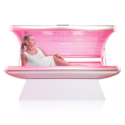 China 635nm 660nm 850nm Whole Body Red Light Therapy Panel PDT Infrared LED Light Therapy Bed for sale