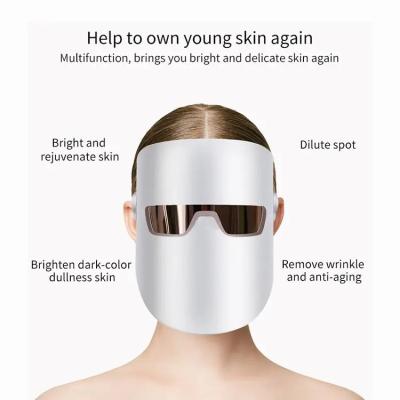 China LED Light Therapy Facial Mask Skin Rejuvenation Facial Beauty Equipment for sale