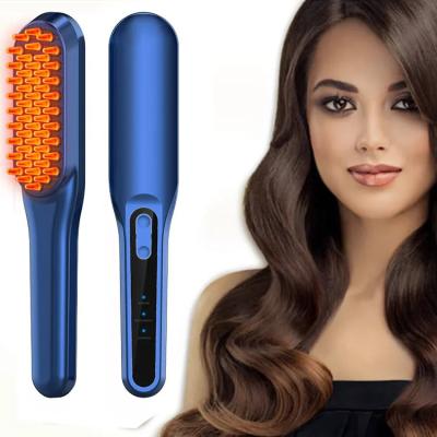 China Phototherapy Comb Anti Hair Loss Comb EMS Vibration Massager Comb Scalp Massage for sale