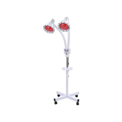 China Pain Relief Physiotherapy IR Lamp Double Light Bulb With Time Temperature Control for sale