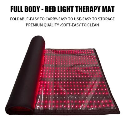 China Weight Loss Red Light Therapy Pad Near Infrared Red Led Belt For Yoga Mats for sale