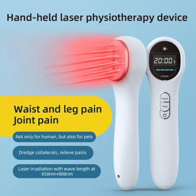 China LLLT Handheld Cold Laser Therapy Device 808nm 650nm Physical Treatment for sale