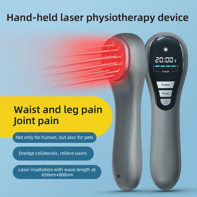 China Muscle Pain Relief Acupuncture Lllt Physiotherapy 808nm Cold Laser Therapy Device for sale