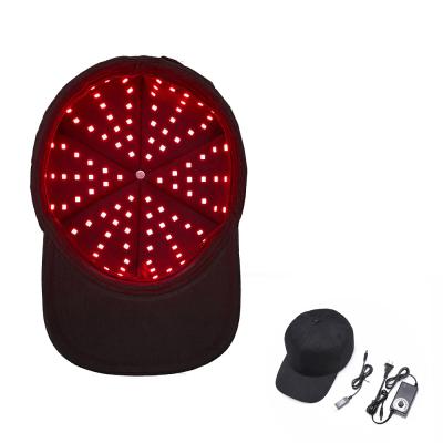 China Portable LED Hair Growth Hat 0 UT Dimmable Red Light Therapy Helmet for sale