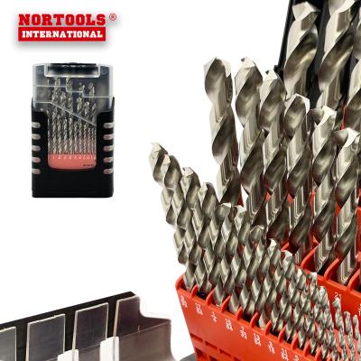 China High Quality Perfect Cut 29PCS HSS E Cobalt M35 Twist Drill Bit Set For Metal Drilling for sale