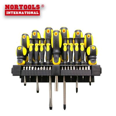 China Household Repairing Tools/Mounting Bike Repairing Nortools 37 Pcs Screwdrivers And Bit Tool Kit For Home Appliance Mount Bike Repair for sale