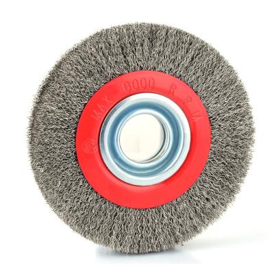 China Angle Grinder 150mm Crimped Wire Wheel Brush For Angle Grinder for sale