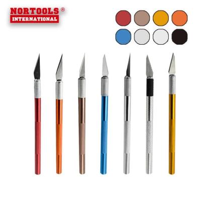 China Quick-Change 10 PCS Hobbie Knives Engraving Hobby Crafts Carving Knife Tool Kit for sale