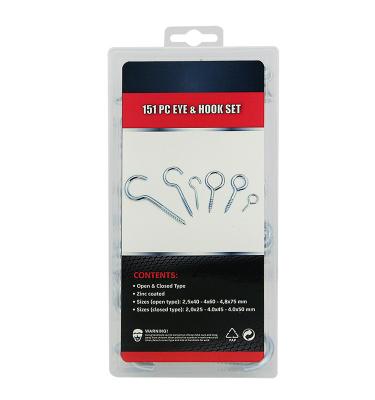 China 151PC Steel EYE & HOOK SET for sale