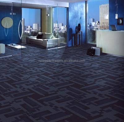 China China pp jacquard township carpet tiles wholesale supplier/nylon waterproof flame retardant carpet tiles for sale