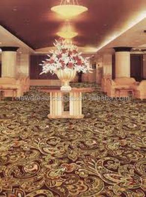 China Jacquard Hotel Equipment Foshan Factory Banquet Hall Axminster Carpet for sale