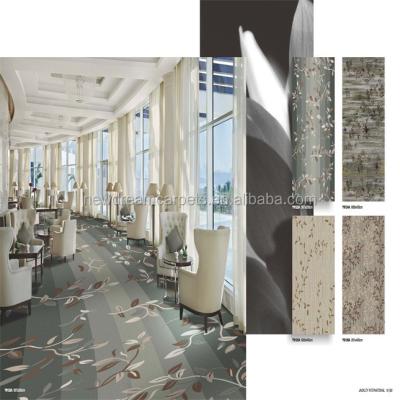 China Nylon Printed Jacquard Hotel Lobby Carpet for sale