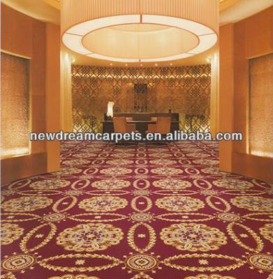 China Nylon Printing Jacquard Foshan Hotel Carpet for sale