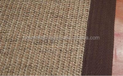 China Simple Style Wall To Wall Natural Bamboo Sisal Rug, Sisal Blend Wool Blanket For House Villa Hotel Decorate Are Blanket ND-2932 for sale