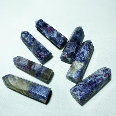 China Wholesale Natural Healing Crystal Stone Tower Polished Colorful Crystal Point For Decoration from China for sale